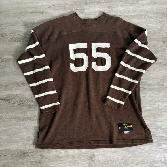 Vintage Brown Football Stall & Dean Ivy League Edition